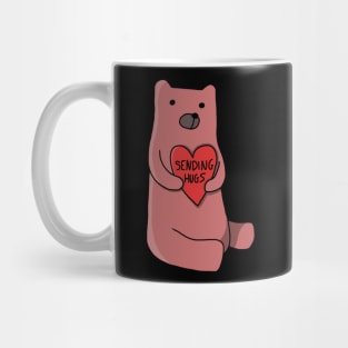 Sending Hugs Bear Mug